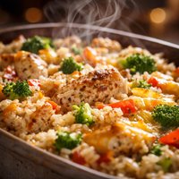 Testament Chicken Rice Casserole