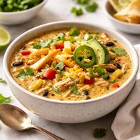 Tex Mex Cheesy Chicken Chowder