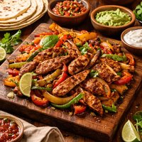 Tex Mex Chicken Fajitas