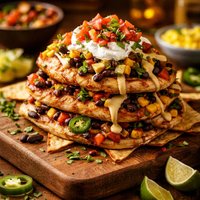 Tex Mex Chicken Stack