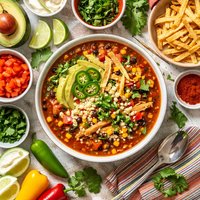 Tex Mex Chicken Tortilla Soup