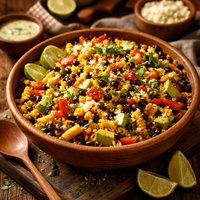 Tex Mex Corn and Pasta Salad