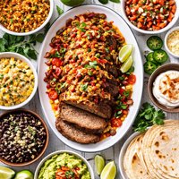 Tex Mex Crock Pot Meatloaf Dinner