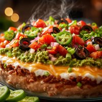 Tex Mex Dip Aka Seven Layer Dip