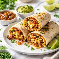 Tex Mex Egg Burritos
