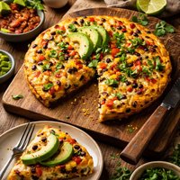 Tex Mex Morning Frittata Clean Eating