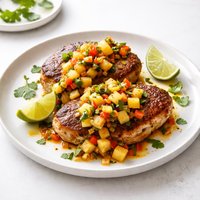 Tex Mex Pineapple Pork Chops