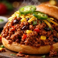 Tex Mex Sloppy Joes