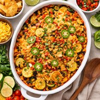 Tex Mex Squash Casserole