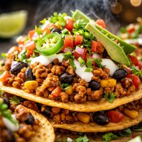 Tex Mex Turkey Tostadas