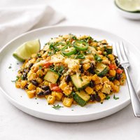 Tex Mex Zucchini Corn Casserole