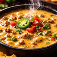 Texas Best Cheese Dip Chile Con Queso