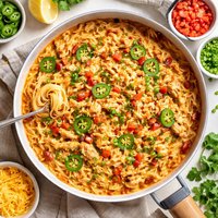 Texas Chicken Spaghetti