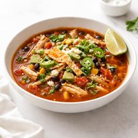 Texas Chicken Tortilla Soup