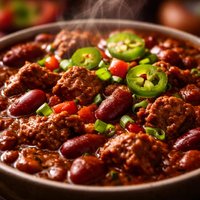 Texas Chili Con Carne with Beans