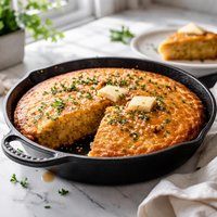 Texas Iron Skillet Cornbread
