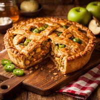 Texas Jalapeno Apple Pie