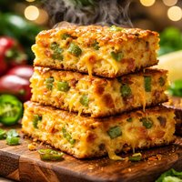 Texas Jalapeno Cheese Squares