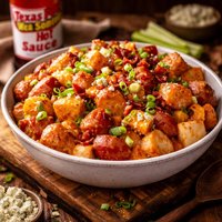 Texas Pete Warm Buffalo Potato Salad