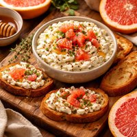 Texas Red Grapefruit and Cheese Spread