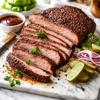 Texas Style Barbecued Beef Brisket