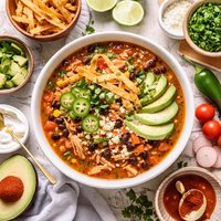 Texas Style Chicken Tortilla Soup