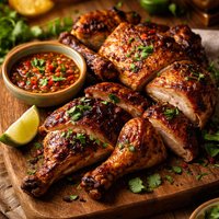 Thai Barbecue Chicken W Spicy Dipping Sauce