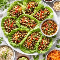 Thai Beef Lettuce Wraps