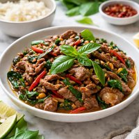 Thai Beef with Chiles and Basil