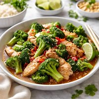 Thai Chicken and Broccoli Stir Fry