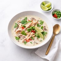 Thai Chicken and Coconut Soup Cooking Light