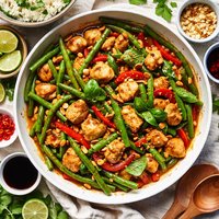 Thai Chicken and String Beans