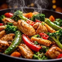 Thai Chicken and Vegetable Stir Fry