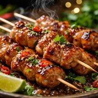 Thai Chicken Appetizer Skewers