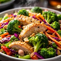 Thai Chicken Broccoli Salad