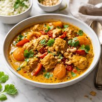 Thai Chicken Curry with Dried Apricots