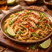 Thai Chicken Fettuccine
