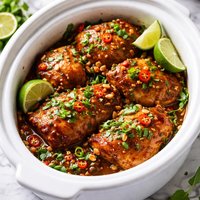 Thai Chicken Thighs Crock Pot