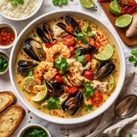 Thai Coconut Bouillabaisse