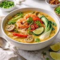 Thai Coconut Curry Soup