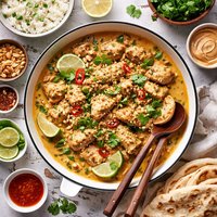 Thai Coconut Peanut Chicken