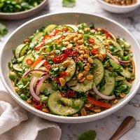 Thai Cucumber Salad with Roasted Peanuts