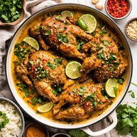 Thai Curried Game Hens