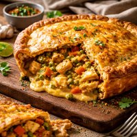 Thai Curry Chicken Pie