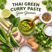 Thai Green Curry Paste Gone Greener