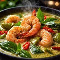 Thai Green Curry Shrimp