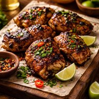 Thai Grilled Chicken Thighs