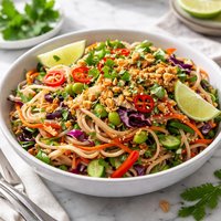 Thai Noodle and Vegetable Salad