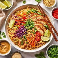 Thai Noodle Peanut Pasta