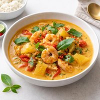 Thai Pineapple Curry or Gaeng Kua Sapparod Recipe